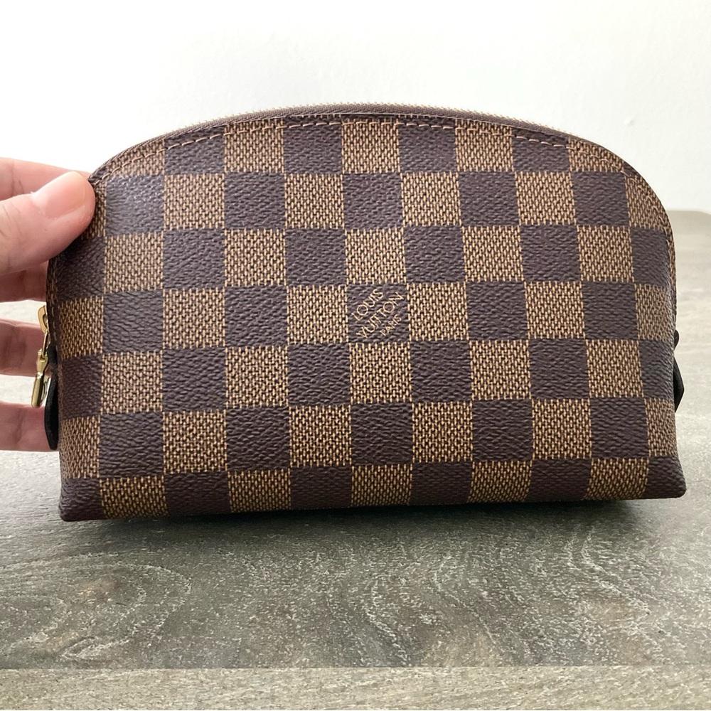 Louis Vuitton Cosmetics Pouch Ebene